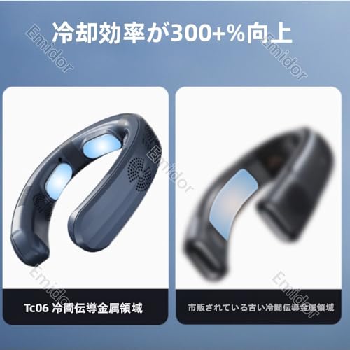 Emidor ネッククーラー 首かけ扇風機 の商品画像 3
