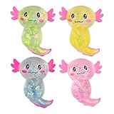 FLYPOP’S - Squishy Axolols Anti-Stress - Kirmesspiel - 037225 - Zufällige Farbe - Kunststoff - Kind - Erwachsener - Rehabilitation - Sensorisches Spielzeug - Geschenk - Geburtstag - Ab 3 Jahren