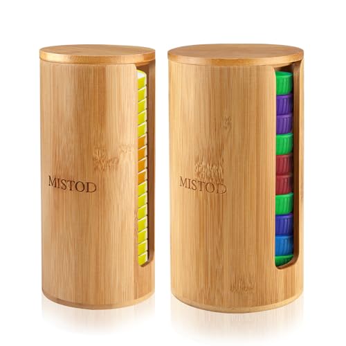 MISTOD 2Pack Mason Jar Lid Organizer