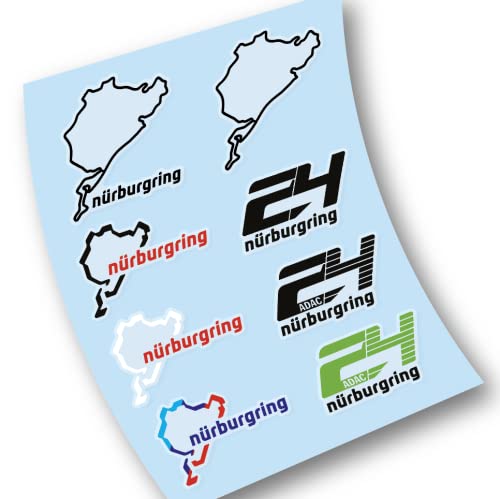 SET ORIGINALE OETTINGER GRANDE LOGO DECALCOMANIA VINILE ROSSO SCURO - Foto 8