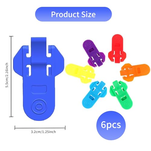 Vusmer Easy Can Opener Rings 6pcs Safety Ring Pull Can Openers Manual Can Covers Can Lids Can Top Ring Opener Tool for Cola, Soda, Beer, Drinks(6 Colors) - Image 2