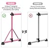 TOUSKII-Ballet-Barre-Portable-for-Home-Kids-Ballet-Bar-Adjustable-Double-Freestanding-Ballet-Exercise-Equipment-4FT-Dance-Bar-for-Women-with-Adjustable-Stretcher-for-Dancing-Stretch-250LB-Capacity TOUSKII Ballet Barre Portable for Home, Kids Ballet Bar Adjustable Double Freestanding Ballet Exercise Equipment, 4FT Dance Bar for Women with Adjustable Stretcher for Dancing Stretch, 250LB Capacity