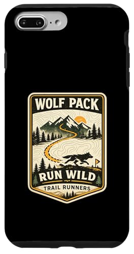 Wolf Pack Run Trail Runners Adventures 2026 �����j���O �X�}�z�P�[�X iPhone 7 Plus/8 Plus �p