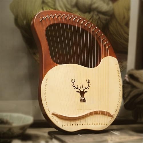 }zKj[ Lyre Harp sb`\ SҌ n[v MOobOt `[jO` N[jONX G gx(C-19 strings)