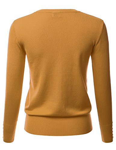 Image of LALABEE Women's V-Neck Long Sleeve Button Down Sweater Cardigan Soft Knit(S-XXL)