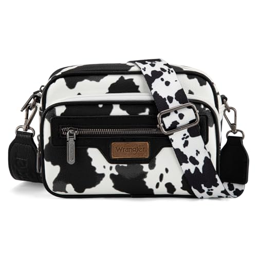 Image of Wrangler Crossbody Bag for Women Multi Pocket Crossover Bag Shoulder Pursea with Adjustable Strap