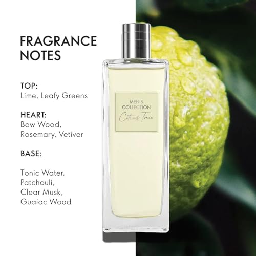 Image of Oriflame Men's Collection Citrus Tonic Eau de Toilette, Natural Bergamot and Lemon Fragrance