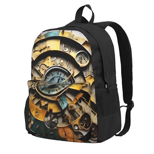 Sac à dos Horloge Art léger et grand : idéal pour vos aventures en plein air