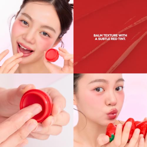 Image of TONYMOLY Mini Fruit Lip Balm Set with Sheer Tint, Shea Butter and Vitamin E