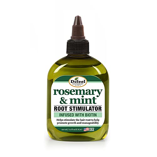 Difeel Rosemary & Mint Root Stimulator Oil with Biotin, 7.1oz — view 2