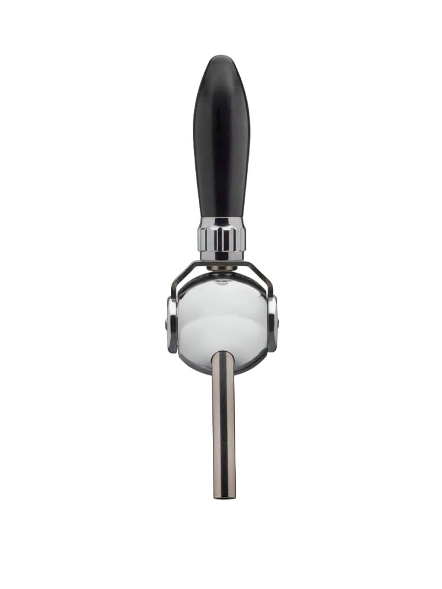 Grifo de Cerveza Cosmo con Compensador Cromado, Eje Acero 5/8", Rosca 35 mm, Salida Ø10x8, Flujo Perfecto para Barriles en Casa, Fiestas y Gastronomía Profesional