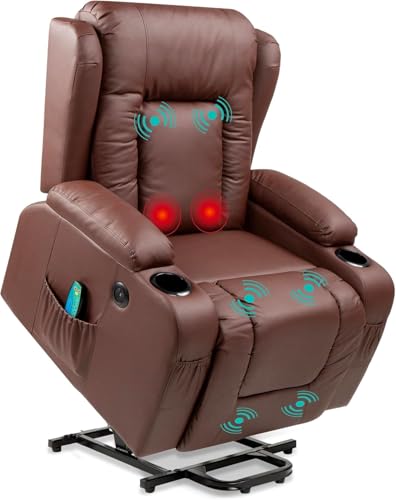 Sillón eléctrico reclinable con masaje y calor One Color miniatura 1