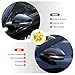 Car Rear View Mirror Cover Cap Trim Compatible with Jaguar F-Type 2013-2025 ABS Exterior Door Side Rearview Guard Molding Protection Cover Accessories