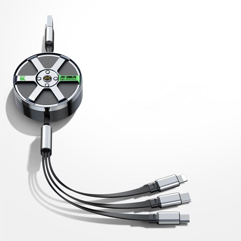 See full amazon price history chart for SE HUB Multi Retractable 3.0A Fast Charger Cord | Multiple Charging Cable | 3Ft | 1M 3-In-1 Usb Charge Cord Compatible With Phone | Type C | Micro Usb For All Android And Ios Smartphones SE HUB Multi Retractable 3.0A Fast Charger Cord | Multiple Charging Cable | 3Ft | 1M 3-In-1 Usb Charge Cord Compatible With Phone | Type C | Micro Usb For All Android And Ios Smartphones (B0DB638V1Q) Amazon Price History, Amazon Price Tracker