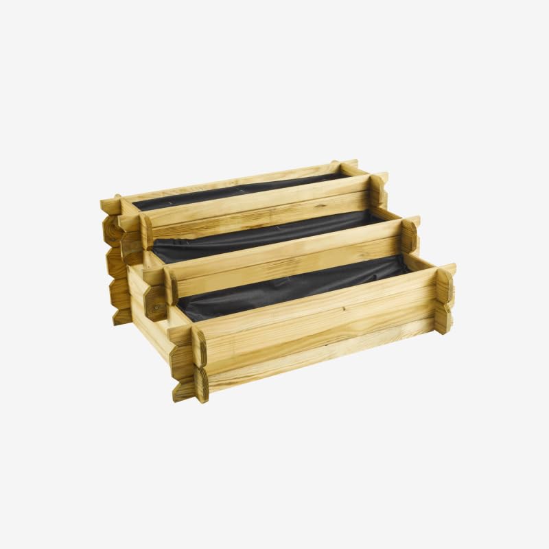 Forest Style Carré Potager en Bois traité Angelic - 137 L - Cerland