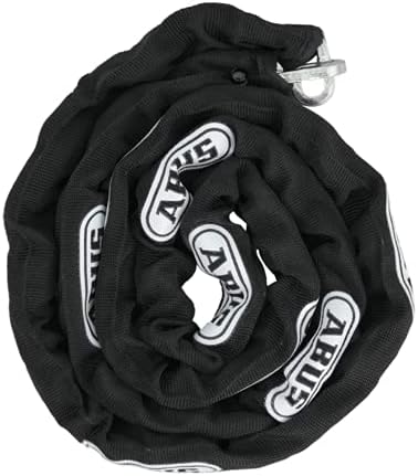 ABUS Hardened Steel 8KS 6 Foot x 5/16" Thick Square Security Chain for Bikes, Containers, Trailers, ATV's, Motorcycles and Personal/Industrial Property