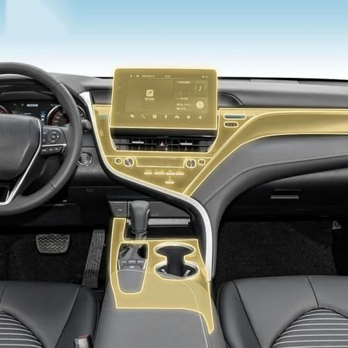 Film transparent en TPU anti-rayure pour écran de tableau de bord Camry