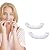 ZNXY 4 Pairs Top and Bottom Denture Fake Teeth Veneer Dental,Veneers Snap in Teeth,Cosmetic Tooth Replacement Kit for Real Teeth, Top Only One Size Fits Most