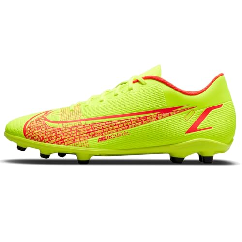 NIKE Mercurial Vapor 14 Club FG/MG CU5692 - Botas de fútbol para hombre (Volt/Bright Crimson 760) UK10 (EU45)