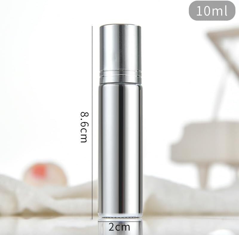 Mini Bottiglie Di Profumo Da Viaggio, Atomizzatore Di Profumo 1p Conchiglia Elettrolitica Fodera In Vetro Sfera Sub Bottiglia Di Profumo Ricaricabile Contenitore Da Viaggio Portatile Ricaricabile (Col