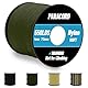 Omtofo 50M Paracord 550 Nylon Seil 4mm, 7 Kern-Strängen Paracord Schwarze Fallschirmschnur Nylonschnur für Armband, Leine, Halsband, Survival Paracord Max. 250kg (550lbs)