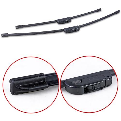 Balai essuie-glace Bosch AF604 Aerofit pour éliminer les traces sur Citroën C3 - 3