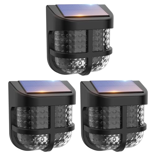Energetic Solar Powered Garden Lights with Dusk to Dawn Sensors, Magnetic Solar Lights Outdoor...