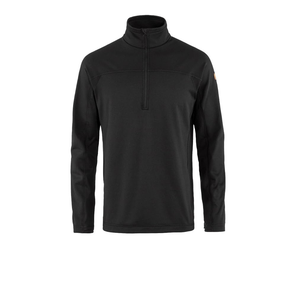 Fjällräven Abisko Lite Men's Half Zip Fleece - Breathable, Comfortable, Lightweight Fleece Warmth - Hiking, Trekking