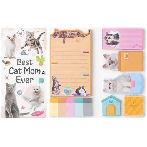 B1ykin Cute Sticky Notes Set - World’s Best Art Teacher Self-Stick Notes Pad, 550 Sheets Writing Memo Pages Sticky Notepad for Appreciation Gifts, School Office Party Supplies (Art Teacher)