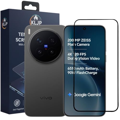 Image of Military-Grade Gorilla Tempered Glass For Vivo X300 Pro With Installation Kit | Edge to Edge Coverage | Black