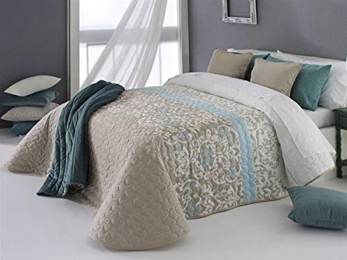 Reig Marti - Colcha Bouti Austen 2P Cama 135 - Color Beig C01