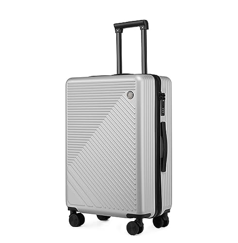 Carry On Luggages Suitcase 20inch Lightweight Hardside 4-Wheel Spinner Travel Luggage,Business Luggage for Women Luggage Suitcases (Silver-20inch