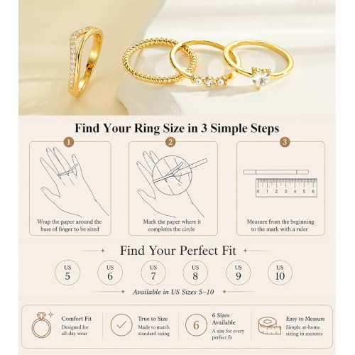 Ritach Gold Rings--4~5 Pcs - image 7