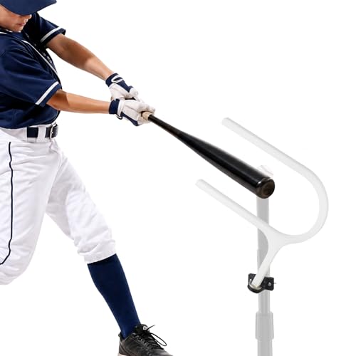 HQYLCH 25 Pro Swing Path Trainer for Baseball & Softball | Magnetic U-Shape Guide with Instant Feedback | Portable Swing Rail Trainer for Kids & Adults (Tee Not Included) Baseball Swing Trainer
