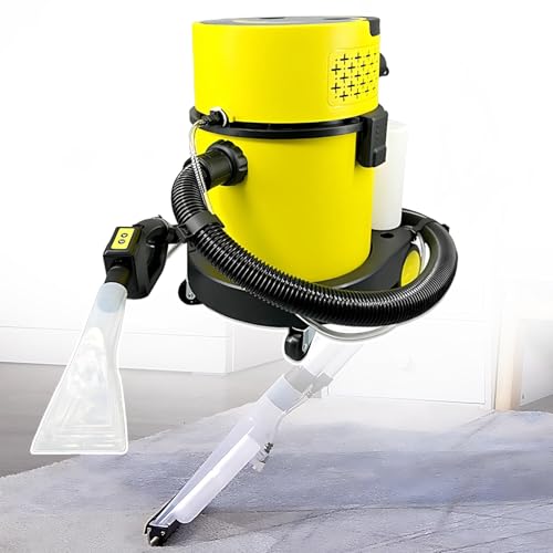CIELOBLOEN Aspiradora de tapicería de 1600 W, Extractor de Lavado por aspersión con función de soplador, Filtro Lavable, Tanques de 4 y 25 litros, Kit de Limpieza Completo Incluido.
