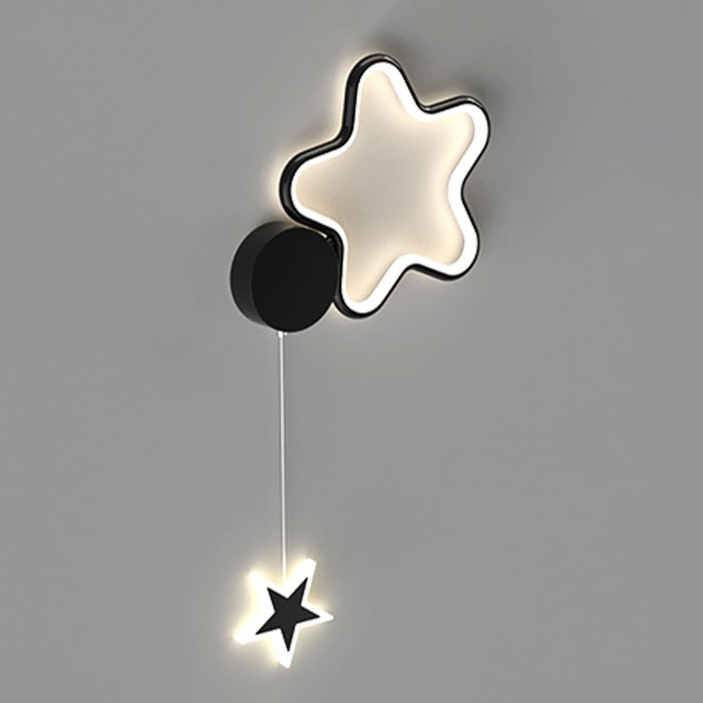 Lámpara de Noche LED para niños, Moderna lámpara nórdica en Forma de Nube, lámpara de Metal con 3 Modos de Color, decoración Interior para Dormitorio y Sala de Estar (Oscuro B)