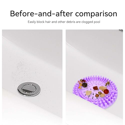 Colador de silicona para desagüe de fregadero y ducha miniatura 5