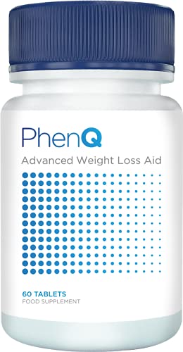 Image of PhenQ Advanced Weight Loss Aid Supplements, Natural Fat Burner Tablet (500mg) for Weight Loss for Women & Men, Metabolism Booster to Burn Calories - Pack of 1, 1 count, 60 capsules