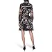 KARL LAGERFELD Paris Women's Dress, Black/Vicuna Multi/Birch, 8