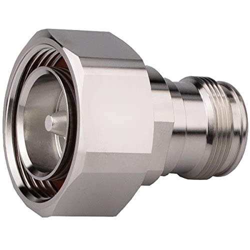 Adaptador Mini Din Hembra a L29 Macho 50 Ohm 4.3/10 miniatura 1