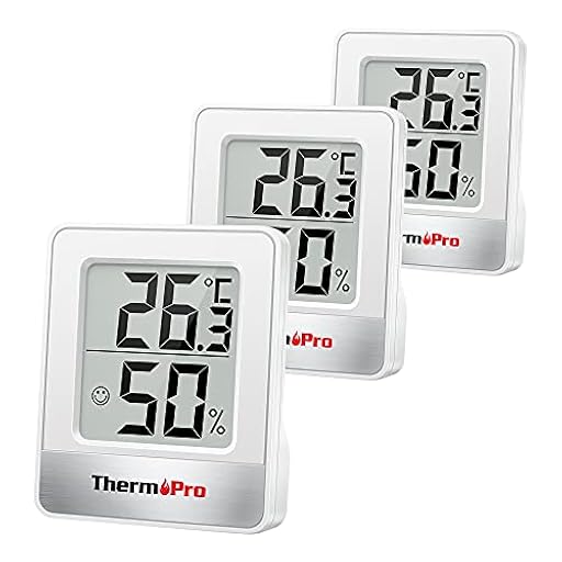 ThermoPro TP49-3 pequeño higrómetro digital termómetro interior termómetro ambiente monitor de temperatura y medidor de humedad para la comodidad de la oficina en casa termómetro reptil 3 piezas | Ya disponible en tu tienda friki favorita! En mundofriki.es!