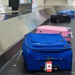 2 Pack Luggage Tags for Suitcases, Canadian Flag Luggage Tags with Name ID Card for Handbag Backpack School Travel