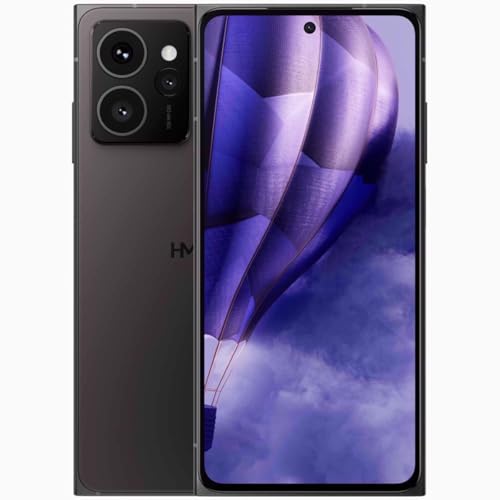 HMD Skyline TA-1600 Smartphone mit 6 55 Zoll OLED LCD Display 8 GB RAM 128 GB Speicher Snapdragon 2 4 GHz Prozessor 4500 mAh Akku Dual-SIM Schwarz