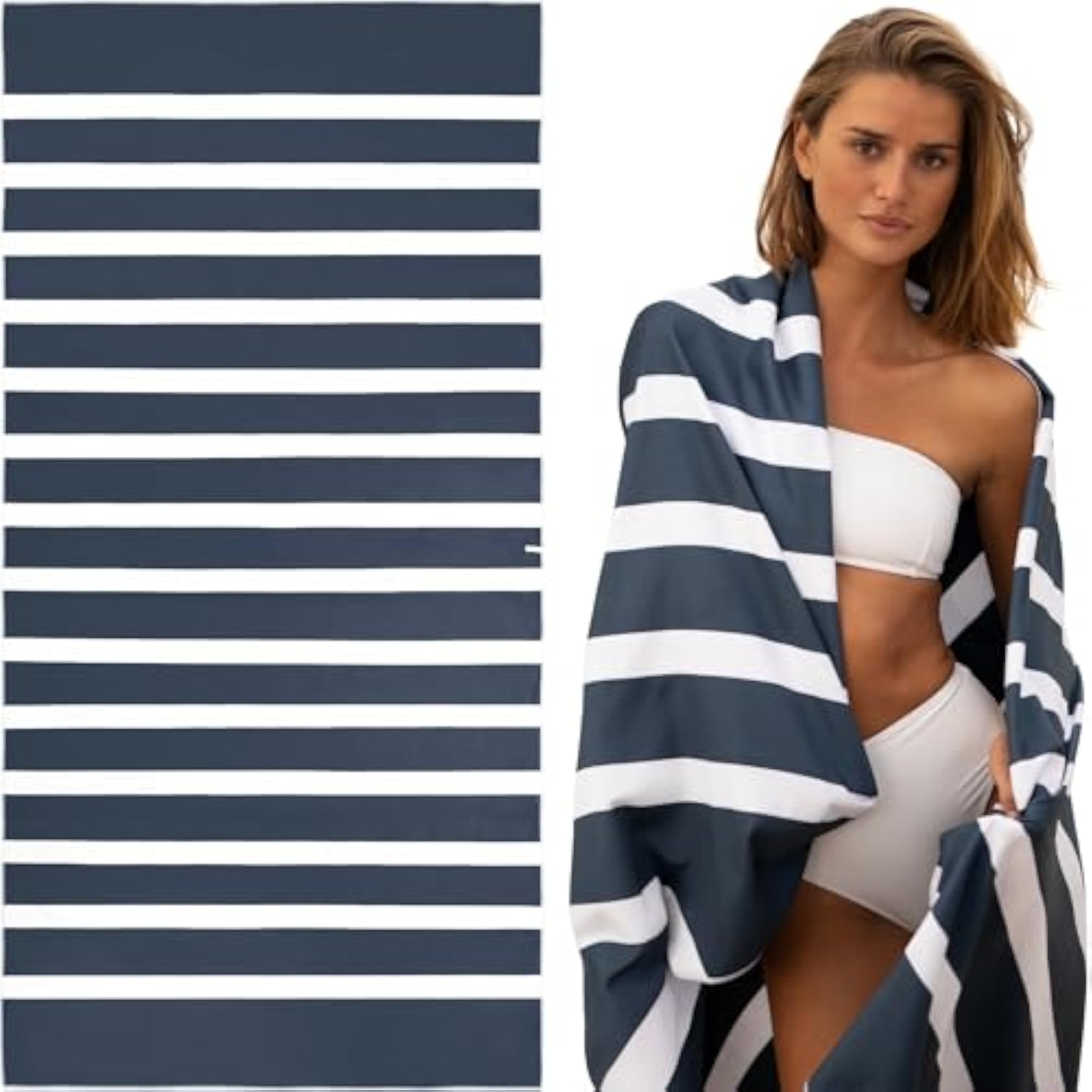 Microfiber Beach Towel Extra Large, Quick Dry & Sand Free