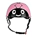 dPois Casque de Vélo Enfant Garçon Fille Animal Scarabée Chapeau Casque de Sécurité Scooter Skateboard Style Coccinelle Tête Protection Sécurité Pour Roulettes 3-10 Ans Rose Taille Unique