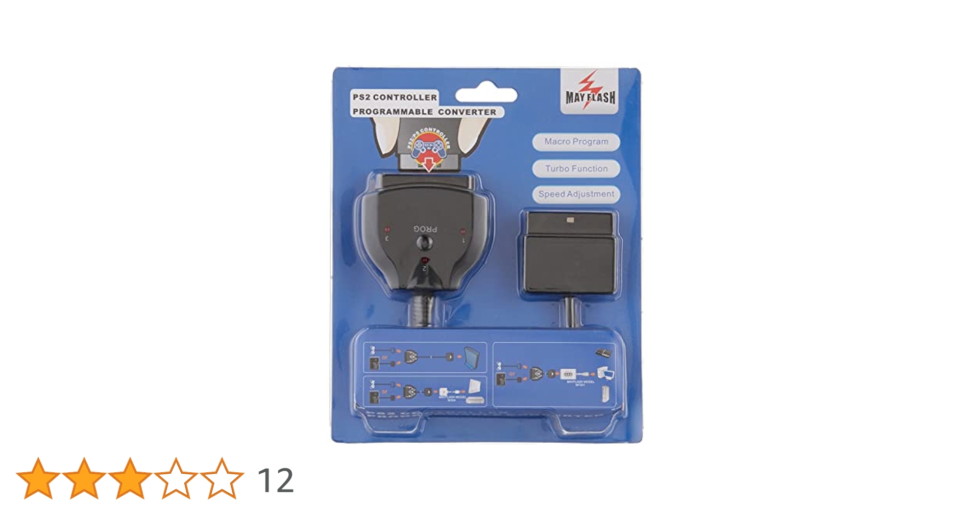 Amazon.co.jp: [MAYFLASH]PS1/PS2用コントローラに連射/マクロ