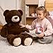 HollyHOME Teddy Bear Plush Giant Stuffed Animal Teddy Bear Love 36 inch Chocolate
