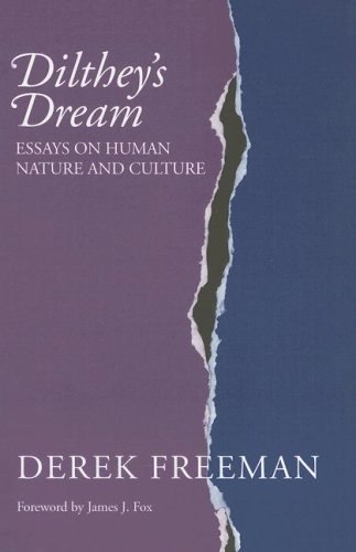 Buy Dilthey's Dream: Essays on Human Nature and Culture — BookShops.in