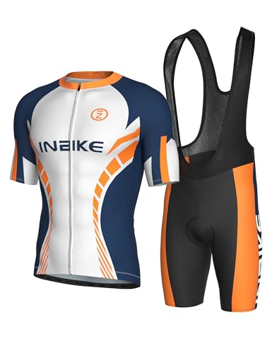 INBIKE Cycling Bike Jersey Men Short Sleeve Biking Shirt