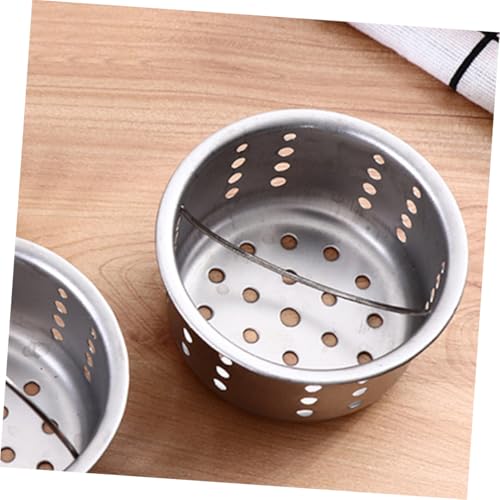 Filtro para fregadero de cocina de acero inoxidable 2 piezas miniatura 5